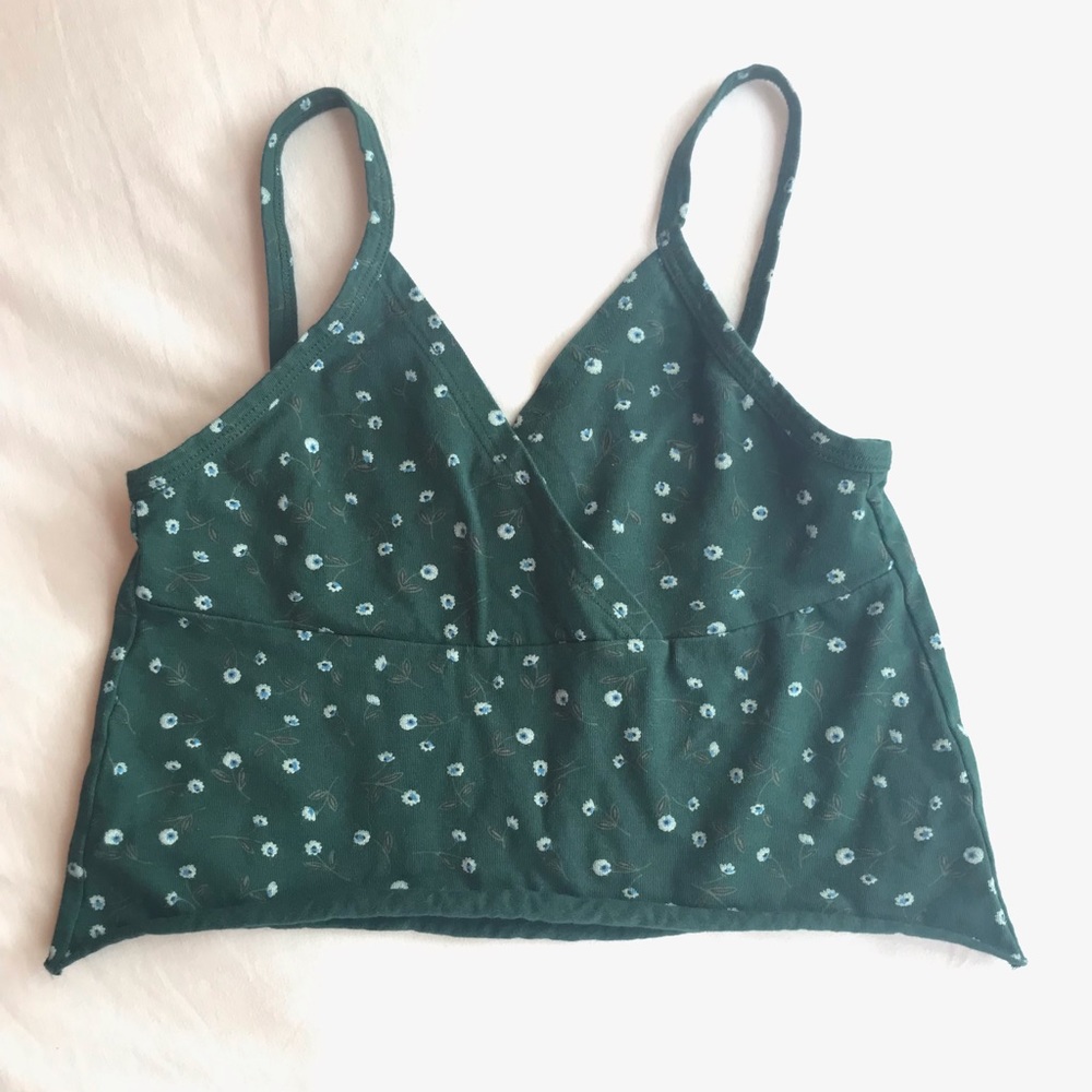 Brandy Melville Floral Tank Top
